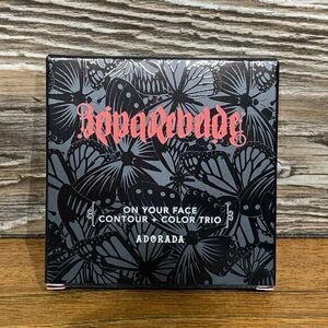 REINA REBELDE Adorada On Your Face Contour & Color Trio Brown Pink Bronzer Blush